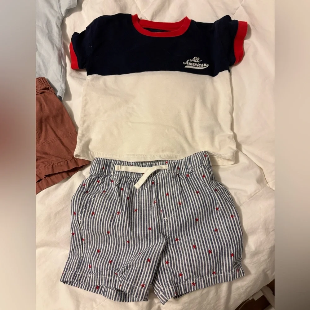 18-24m Boys Summer Outfit Set Bundle